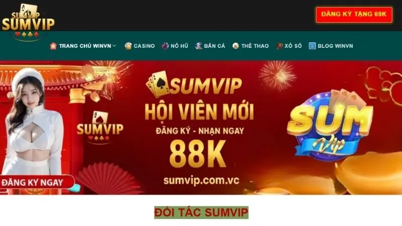 Hình ảnh Sumvip trong bài viết Sumvip - Cổng Game Đổi Thưởng Uy Tín Hàng Đầu Châu Á. Uy tín và Độ Bảo Mật - Nền Tảng Thành Công Của Sumvip