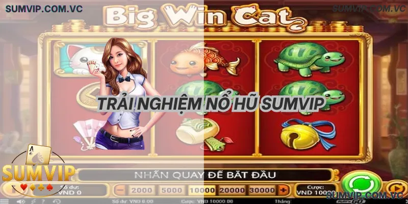 Trải Nghiệm Nổ Hũ SumVIP – Quay mượt, thưởng hiển thị rõ ràng.